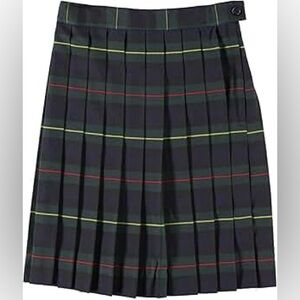 Plaid Pleated Skirt Big Girl or Women
